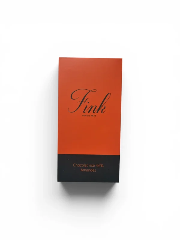 TABLETTE NOIR 66% AMANDES