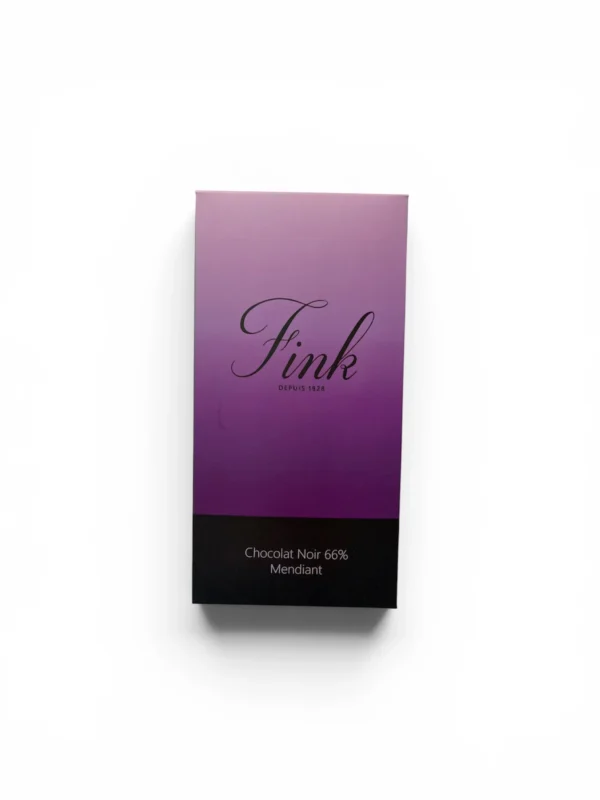 TABLETTE NOIR 66% MENDIANT